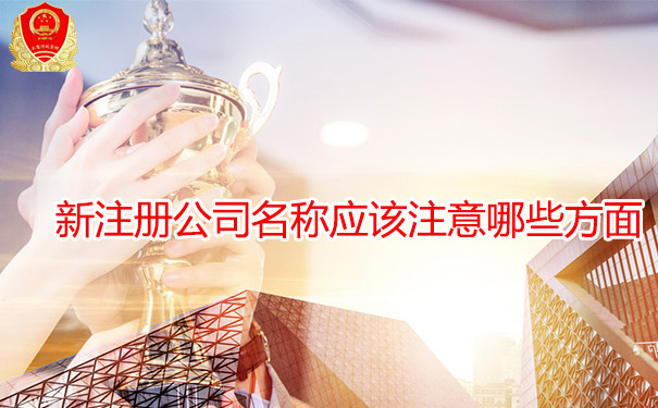 新注册公司名称应该注意哪些方面